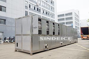 東南亞制冰廠，日產(chǎn)20噸方冰機