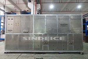 日產(chǎn)20噸板冰機，用于海鮮加工保鮮